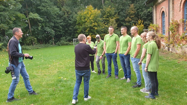 Fotoshooting und Videodreh bei Steinke