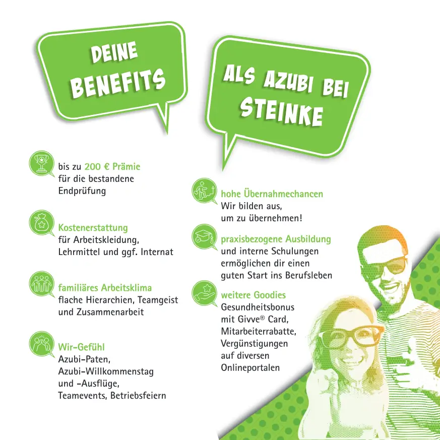 Benefits als Azubi